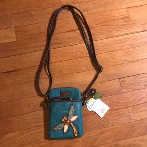 CHALA Crossbody Cell Phone Case turquoise